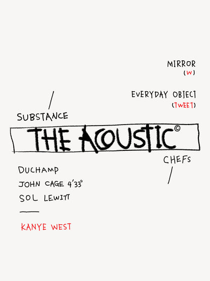 a kanye inspired mirror